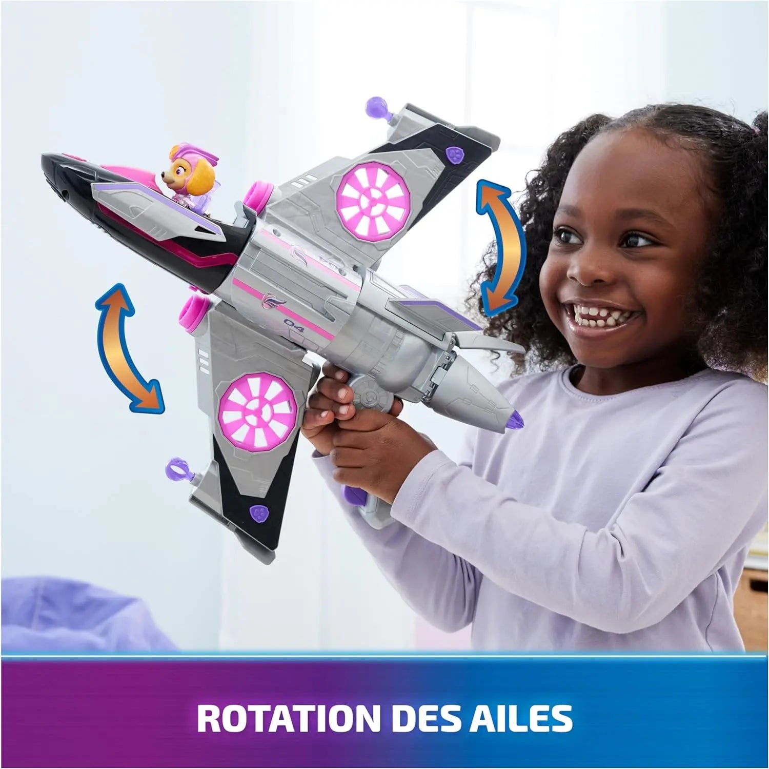 pat patrouille Copie de Pat' Patrouille The Mighty Movie Véhicule de Liberty & Pom PAW Patrol pat patrouille