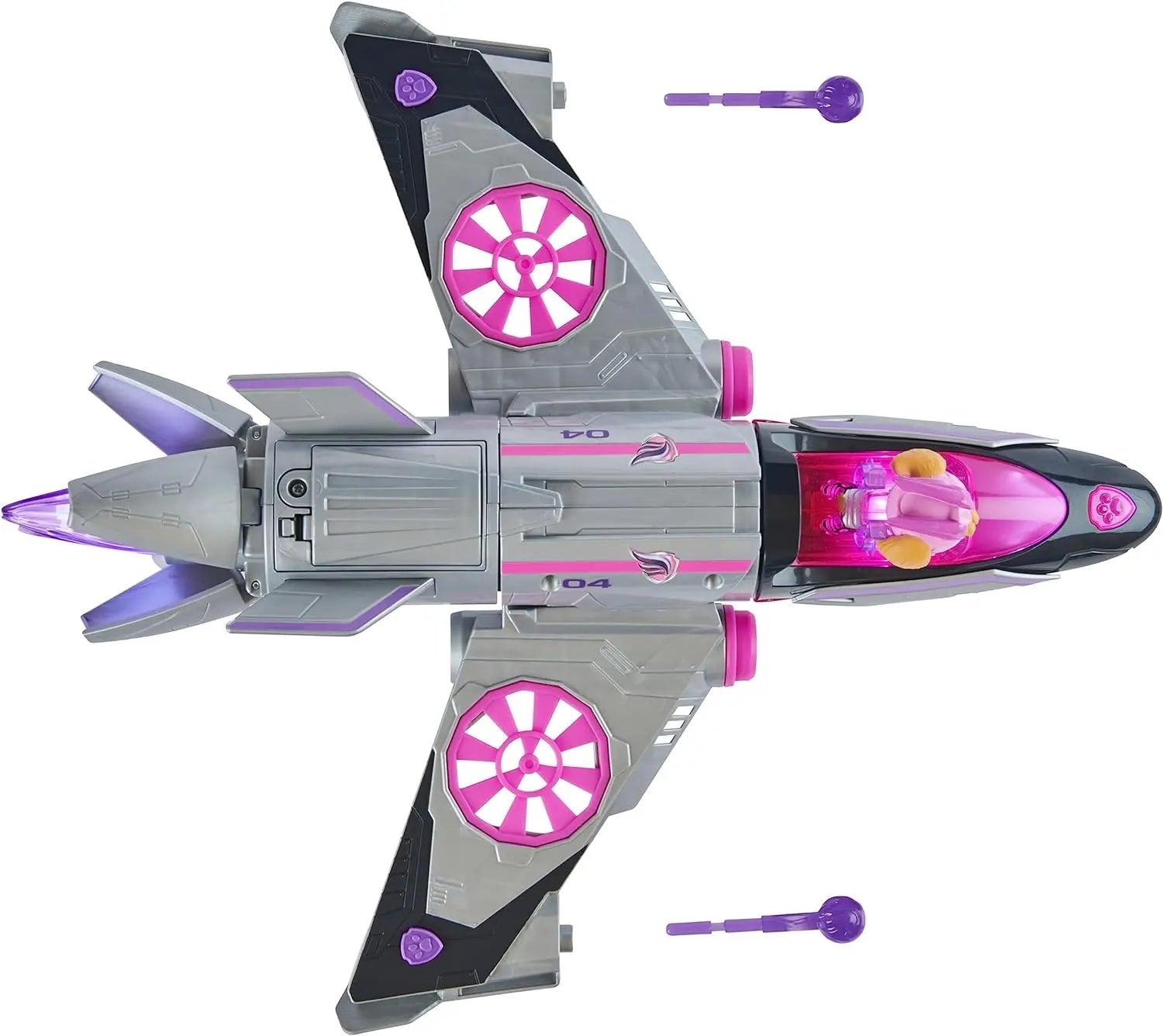 pat patrouille Copie de Pat' Patrouille The Mighty Movie Véhicule de Liberty & Pom PAW Patrol pat patrouille