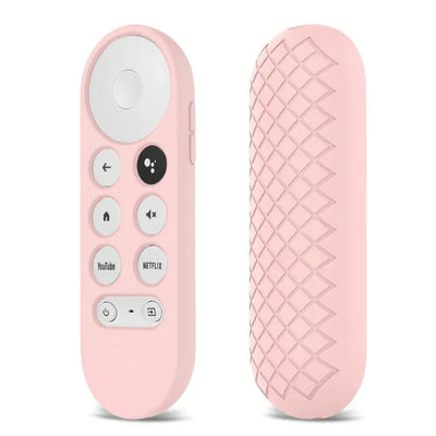 Coque de protection en silicone 2 pièces pour télécommande Google Chromecast 2020, (White), (Pink), Red), (Black), (Silver Gray), (Sky Blue) TEKIN.STORE votre plateforme généraliste