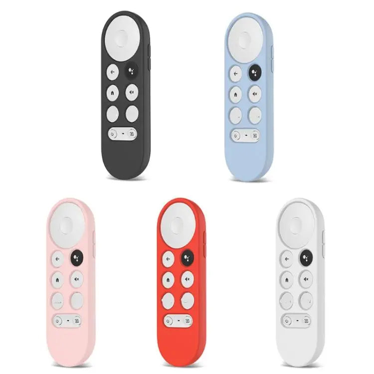 Coque de protection en silicone 2 pièces pour télécommande Google Chromecast 2020, (White), (Pink), Red), (Black), (Silver Gray), (Sky Blue) TEKIN.STORE votre plateforme généraliste