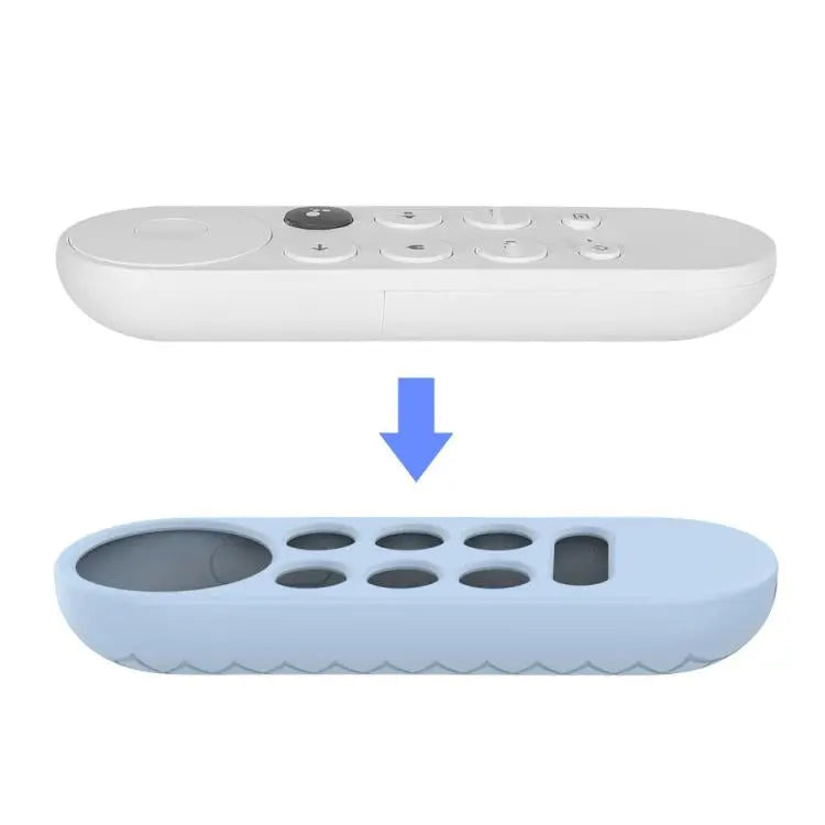 Coque de protection en silicone 2 pièces pour télécommande Google Chromecast 2020, (White), (Pink), Red), (Black), (Silver Gray), (Sky Blue) TEKIN.STORE votre plateforme généraliste