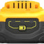 Batterie DEWALT POWERSTACK, vue du témoin de charge