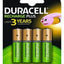 Piles & Batteries DURACELL Recharge AAA 750 mAh - Piles Rechargeables (Pack de 4) DURACELL