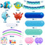 kit anniversaire Decoration Anniversaire Enfant, 108Pièces Decoration Anniversaire Theme Marin avec Banderole Joyeux Anniversaire, Ocean Mer Animaux Ballon Deco de Fête Anniversaire pour Garcons Filles king jouet