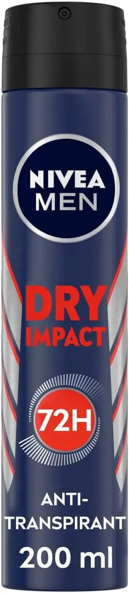Déodorants & Soins Homme Déodorant Spray Homme Anti-transpirant Dry Impact NIVEA MEN NIVEA MEN