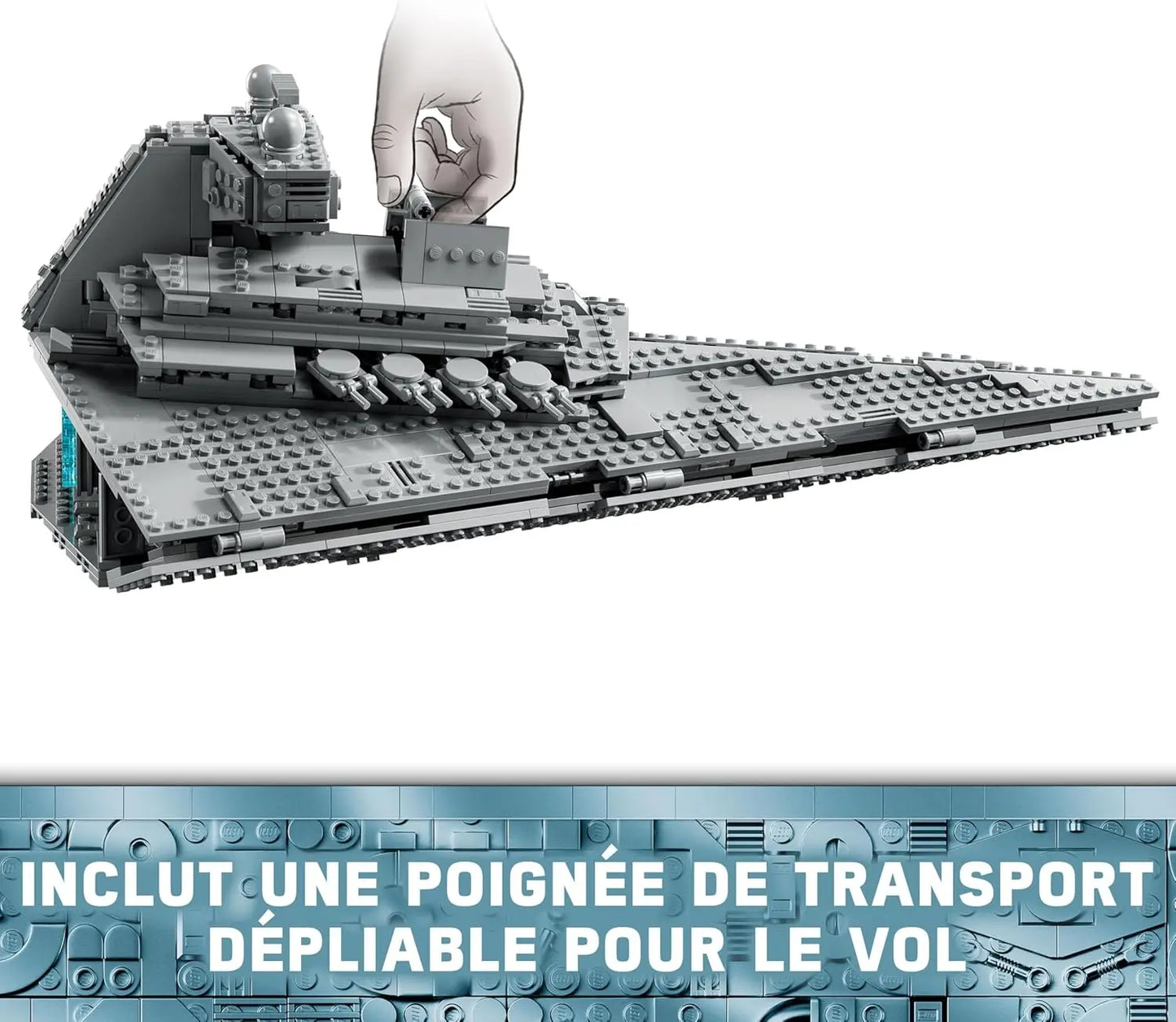 Jouets & Jeux Destroyer Stellaire de Classe Impérial - Star Wars LEGO Star Wars 75394 Destroyer Stellaire de Classe Impérial - Jeu de Construction avec Vaisseau Spatial LEGO