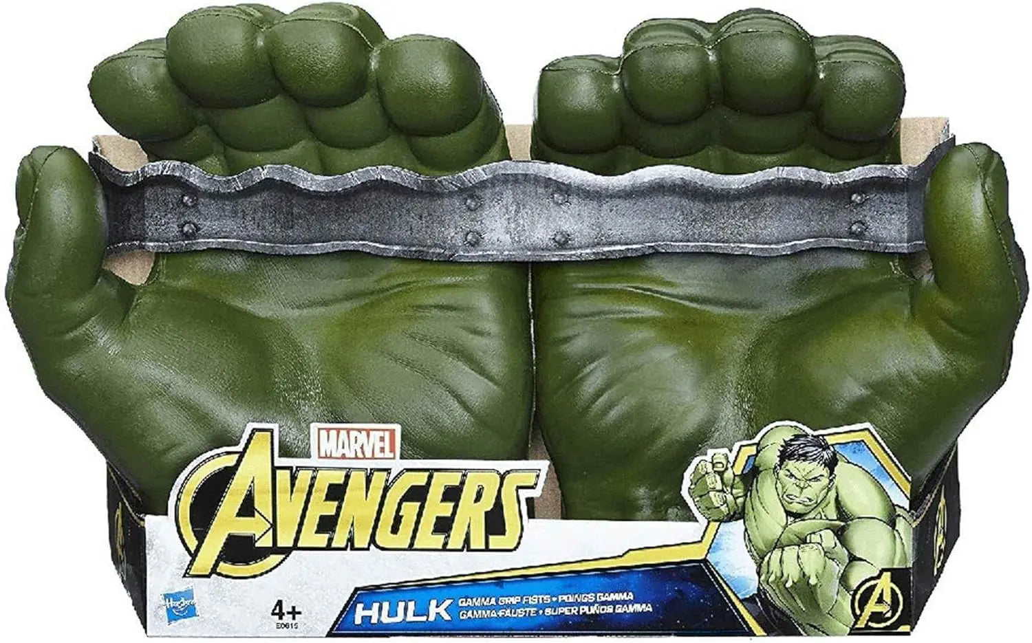 Jouets & Jeux Devenez le plus fort avec les Poings de Hulk Gamma Grip ! Gants de Super-Héros Avengers pour Enfants Hasbro Marvel