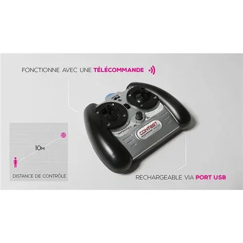 Drone Drone Dynabass Sphère UFO 3.5 voies Noir Dynabas