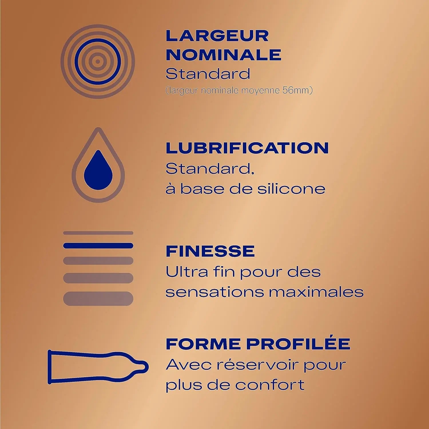 Durex Durex NUDE - 10 Préservatifs pour Homme - Ultra Fins - Sensation Peau Contre Peau Durex