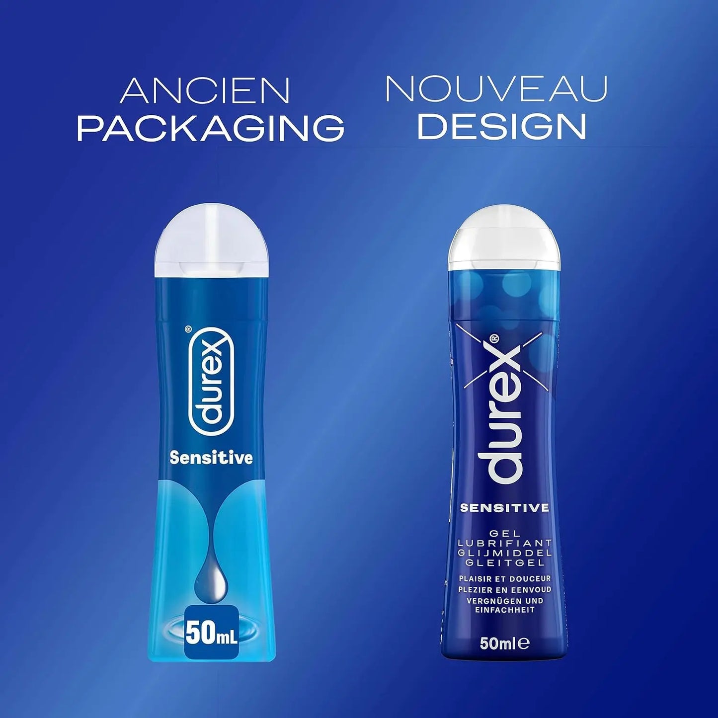 Lubrifiant Durex Play Pleasure Gel Lubrifiant - Sensitive 5052197009620 Durex