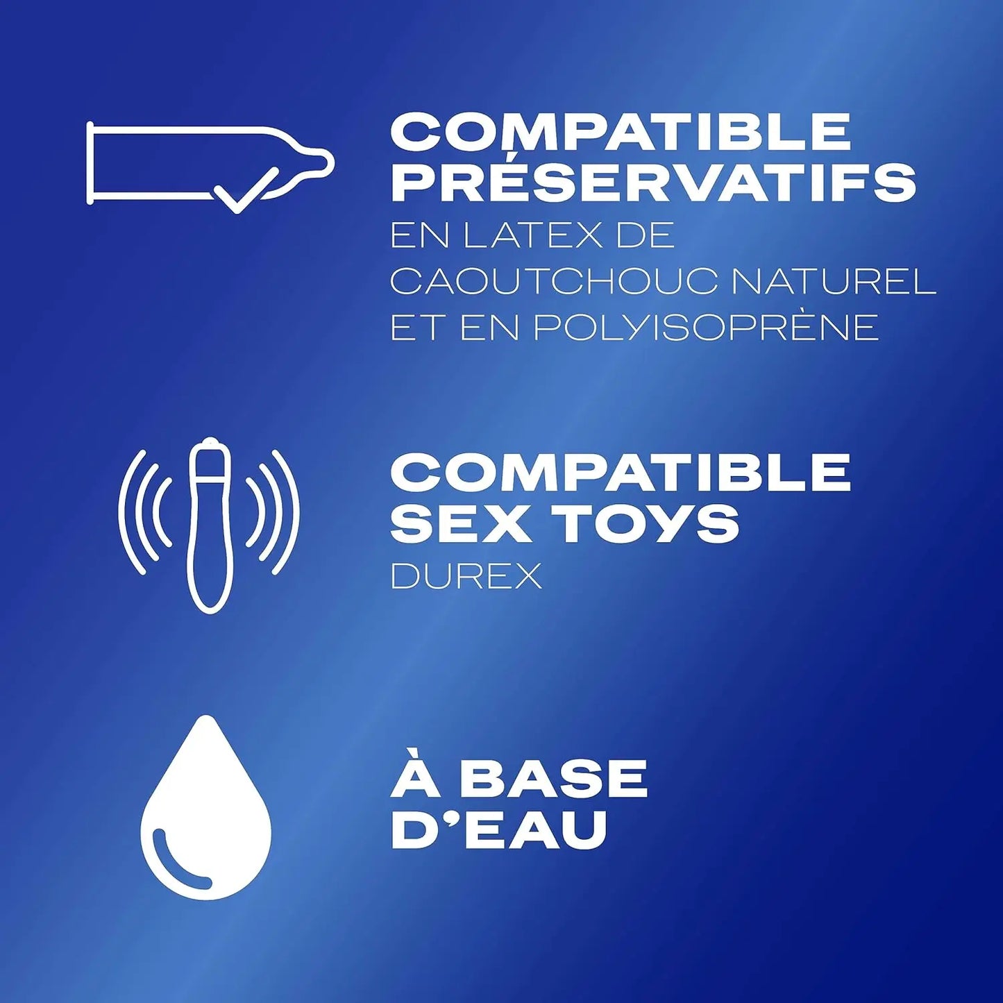 Lubrifiant Durex Play Pleasure Gel Lubrifiant - Sensitive 5052197009620 Durex