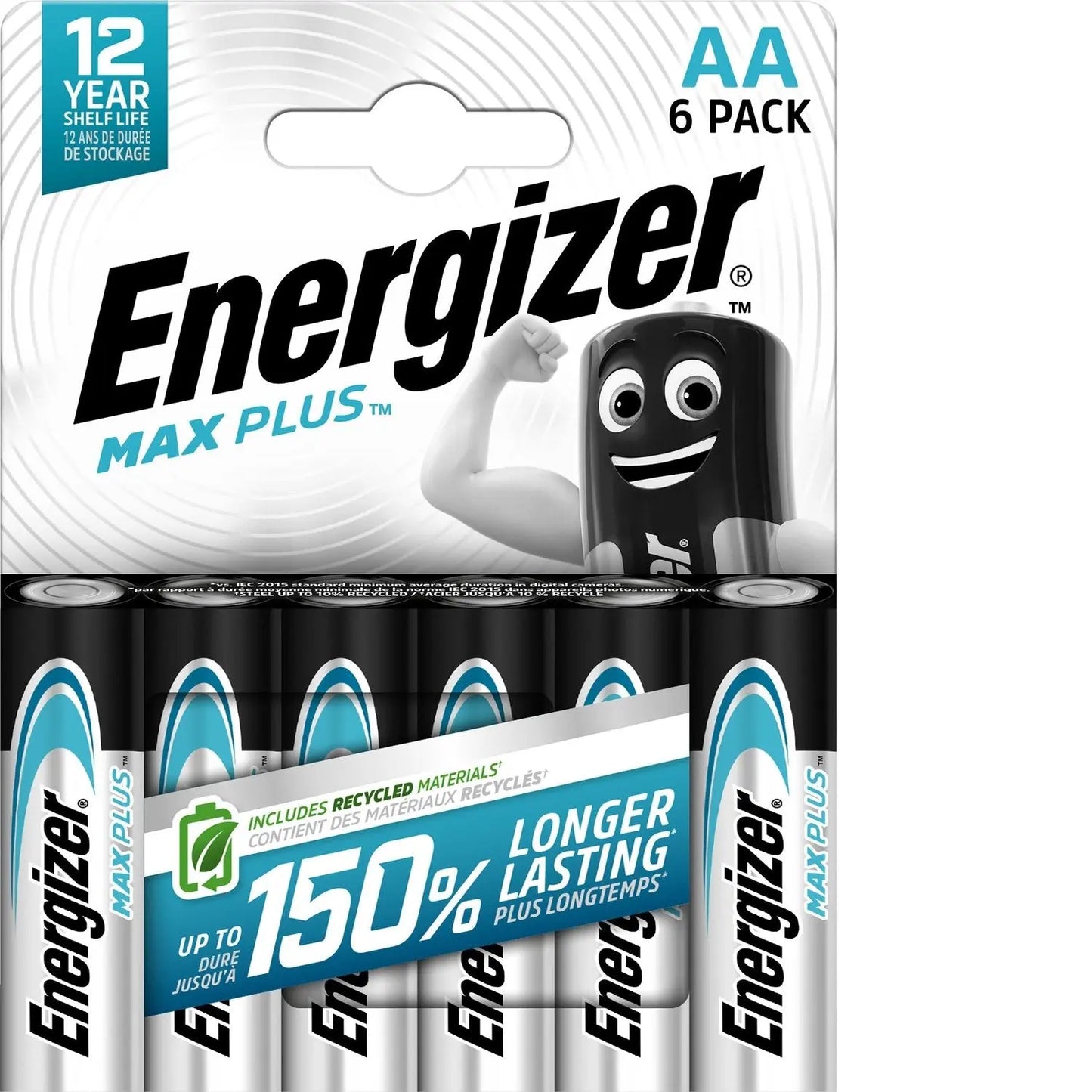 Piles et batteries Energizer - Pile alcaline Max Plus AA/LR06 x 6 7638900437348 Energizer