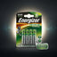 piles Energizer Recharge Extreme AAA — Lot de 4 Piles Rechargeables 800 mAh | Prêtes à l'emploi Energizer