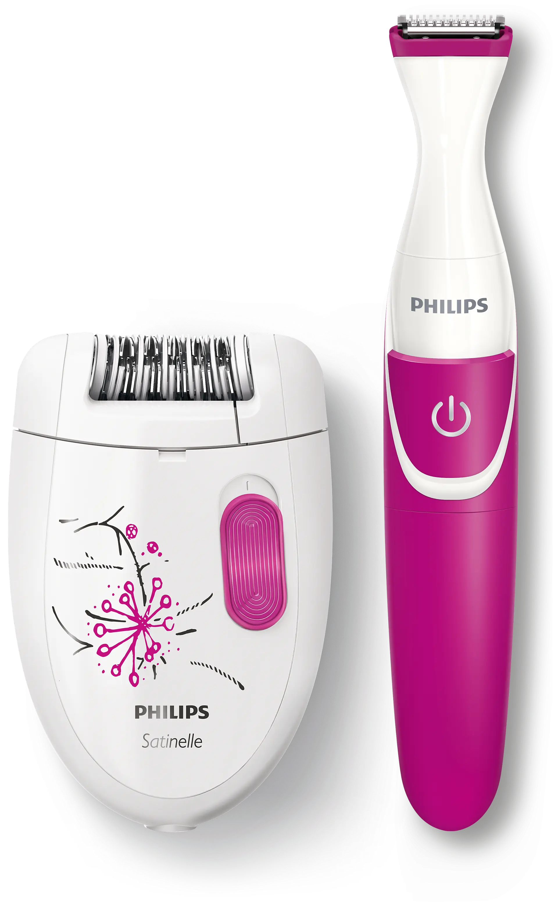 Épilateur Épilateur électrique Philips HP6548/01 Blanc Rose Philips
