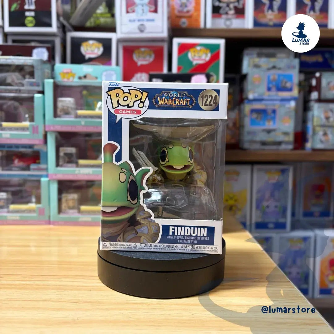 Funko Pop Finduin WoW #1224 - vue boîte face