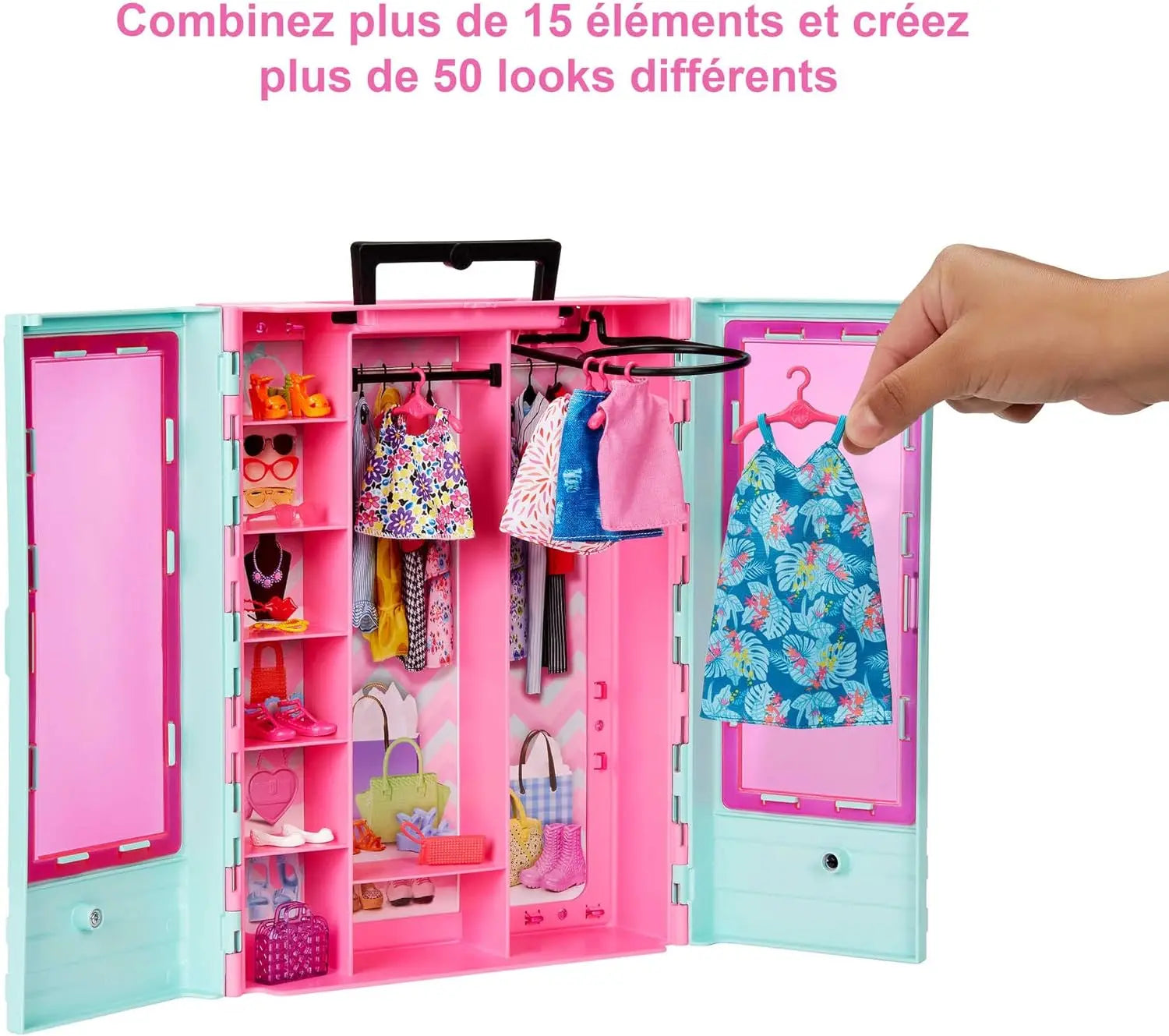 jouets Garde robe à personnaliser Barbie Mattel