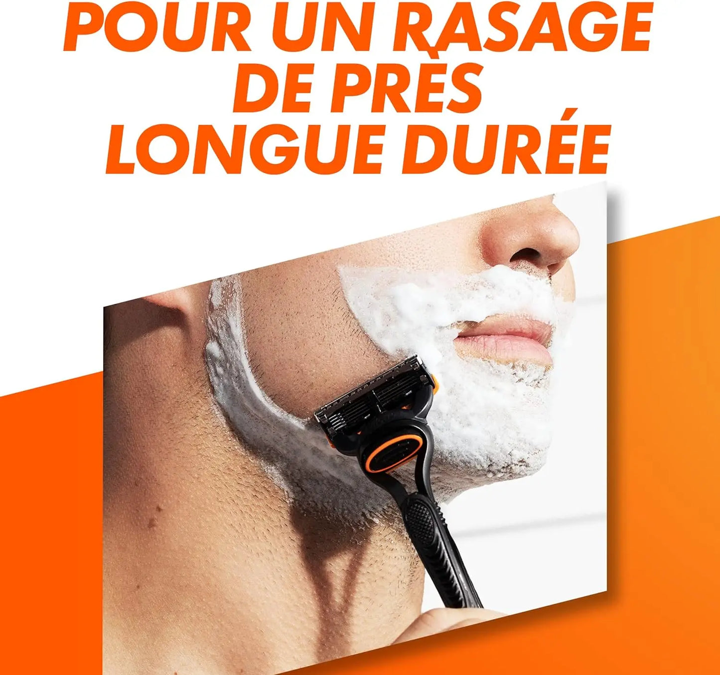 hygiene Gillette Fusion5 Rasoir Pour Homme, 1 Rasoir Gillette , 3 Recharges De Lames, Avec Lubrastrip Pour Un Rasage De Près gilette