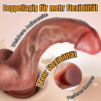 Gode Réaliste 20cm avec Ventouse – Silicone Premium, Gode Homme & Femme, Plug Anal, Godemichet Ceinture TEKIN.STORE votre plateforme généraliste