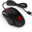 Souris Gaming HP Omen Mouse 600 - Souris Gamer Filaire USB 12000 DPI, Capteur Optique Pixart PMW3360, 6 Boutons, RGB, Poids Ajustable (130g) - Noir HP