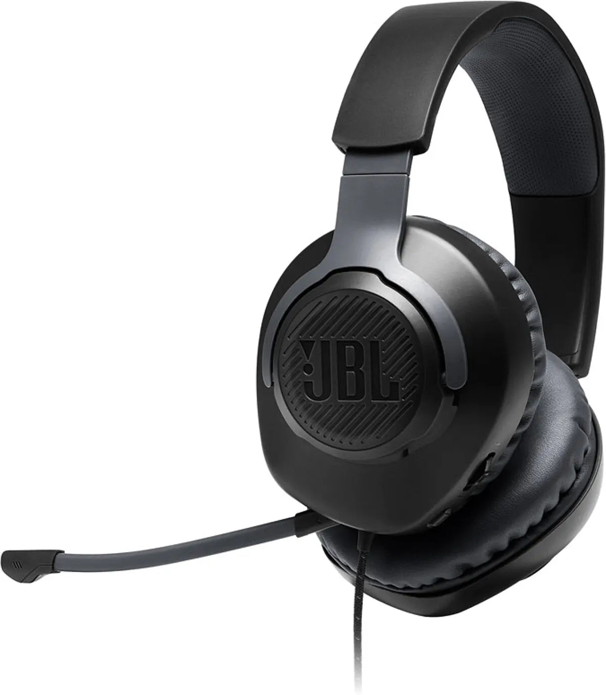Casque gaming JBL Quantum 100 noir – Casque gaming filaire avec micro amovible JBL