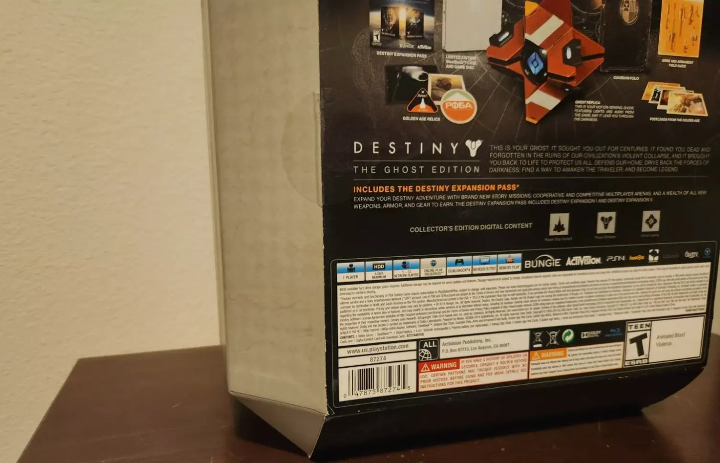 JEUX UNIQUEMENT PS4  Destiny The Ghost Edition Spectre Version Française  5030917146817 - TECIN HOLDING
