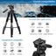 Trépied JOILCAN Trépied 187cm pour Appareil Photo – Aluminium Professionnel avec Tête Pan Amovible AH75 JOILCAN