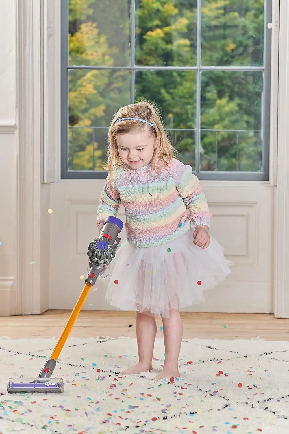 jeu enfants JOUET Aspirateur sans fil Casdon . Jouet aspirateur interactif Dyson pour les enfants dès 3 ans Casdon