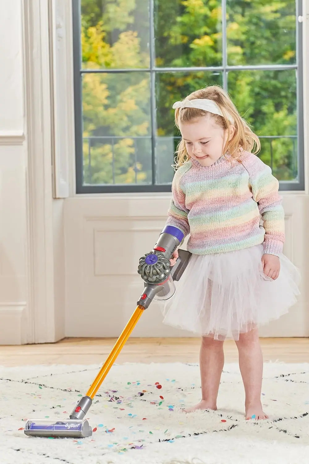 jeu enfants JOUET Aspirateur sans fil Casdon . Jouet aspirateur interactif Dyson pour les enfants dès 3 ans Casdon