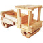 kapla KIDWAY 200 bûchettes de construction en bois kapla