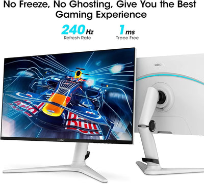 Écran PC Gaming KOORUI MG27K1Q — Écran Gaming 27" QHD 240Hz | Mini LED VA | HDR1000 | 1ms | Reconditionné à Neuf KOORUI