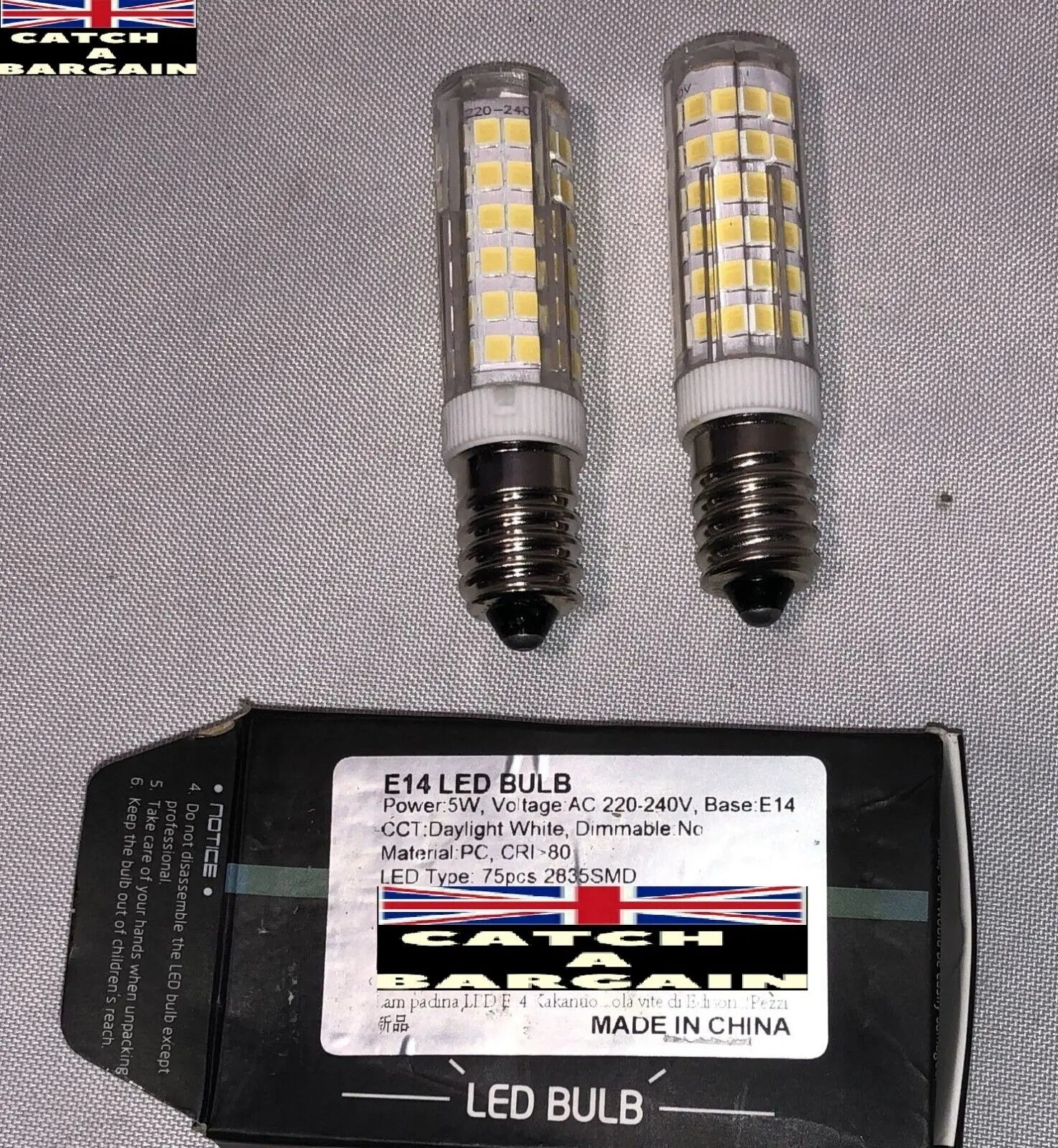 ampoules Kakanuo E14 LED Bulb 5W=50W Cool White 6000K Cooker Hood 450Lumens (D304) TECIN HOLDING