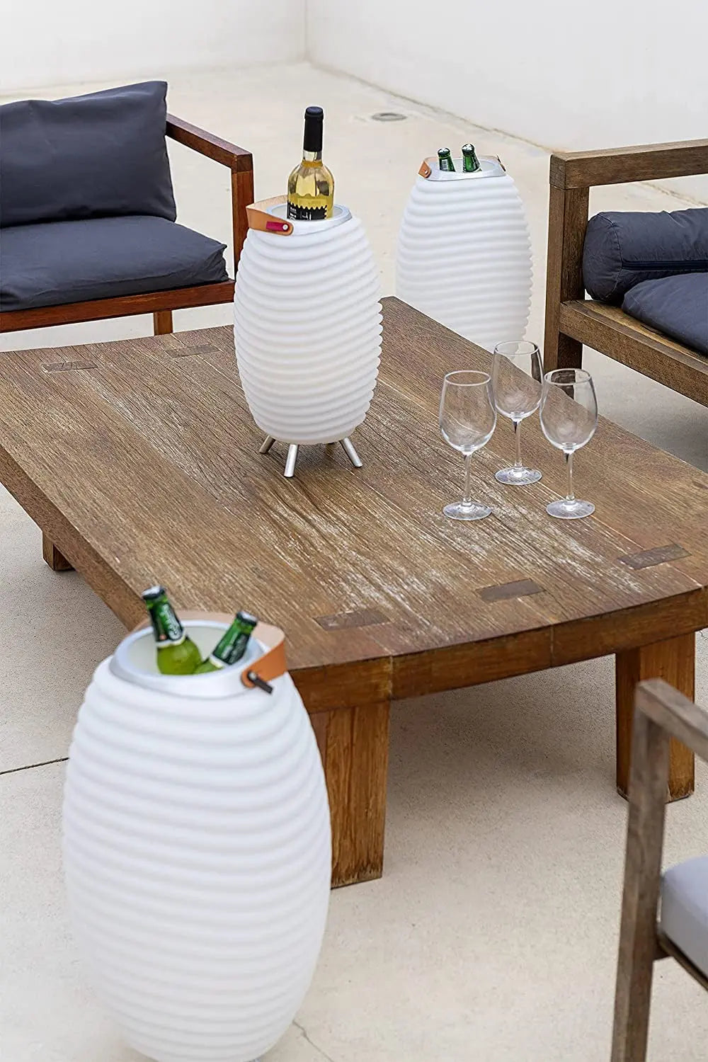 Luminaires Kooduu Synergy 35S - 3-en-1 Lampe LED Portable Fermob