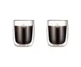 Tasses & Mugs LAGUIOLE CUISSON 2 Tasses à Cappuccino Double Paroi - 250ml LAGUIOLE CUISSON