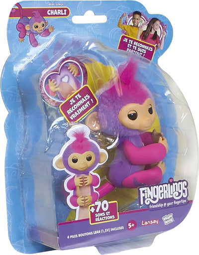 jouet LANSAY Fingerlings Charli Charli