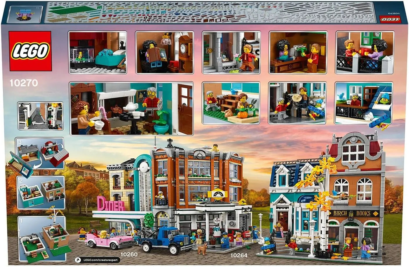 lego LEGO 10270 Creator Expert: La Librairie LEGO
