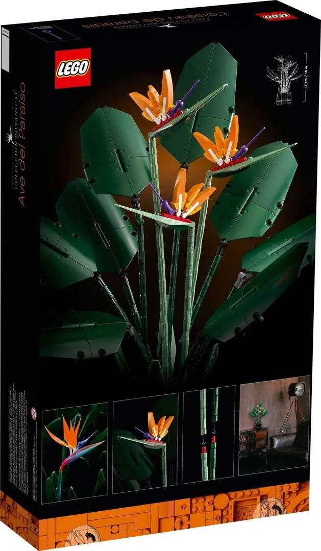 lego LEGO 10289 Creator Expert L'oiseau de paradis jeu de construction pour adultes lego
