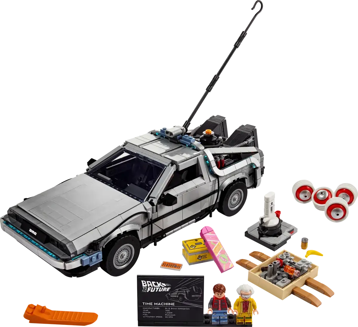 lego LEGO 10300 Creator Expert La machine à voyager dans le temps de Retour vers le futur lego