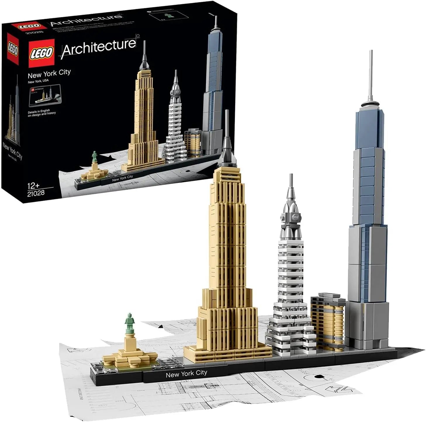 jouet pour enfant LEGO 21028 Architecture New York Meccano