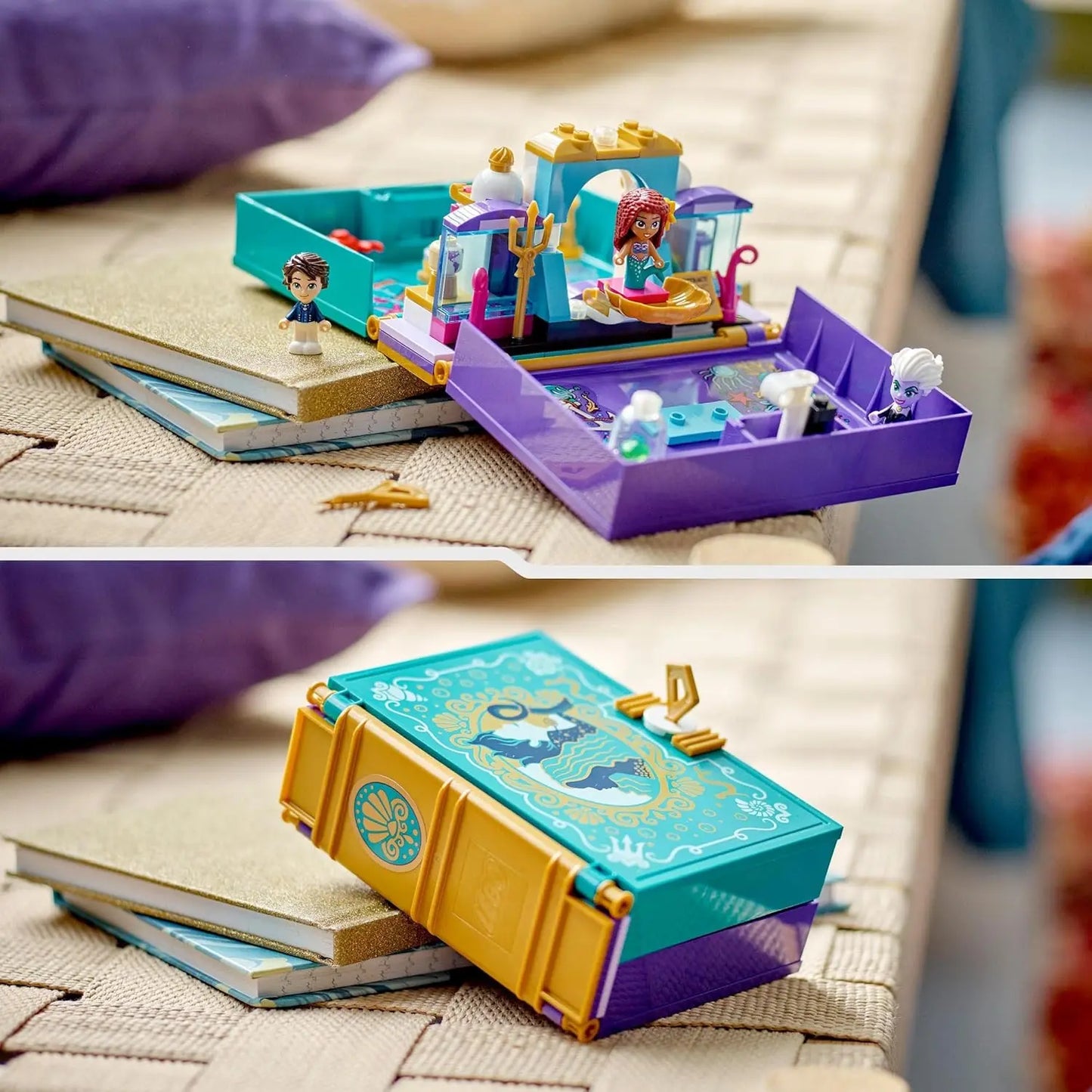 jouet LEGO Disney 43213 Le livre d’histoire La Petite Sirène lego