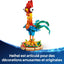 LEGO LEGO Disney 43272 – HeiHei le Coq de Vaiana 2 – Figurine avec Tête Pivotante, Ailes Mobiles & Support LEGO