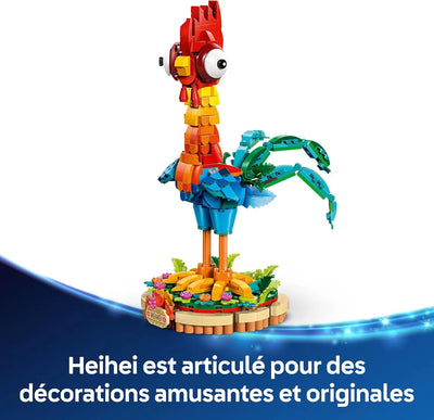 LEGO LEGO Disney 43272 – HeiHei le Coq de Vaiana 2 – Figurine avec Tête Pivotante, Ailes Mobiles & Support LEGO