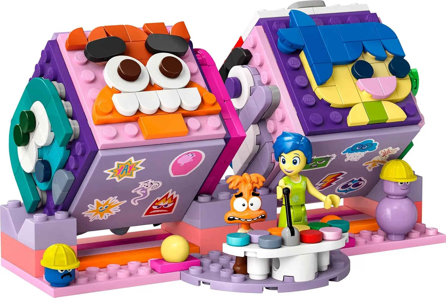 Jeux & Jouets LEGO Disney Pixar 43248 — Les Cubes des Émotions Vice-Versa 2 LEGO