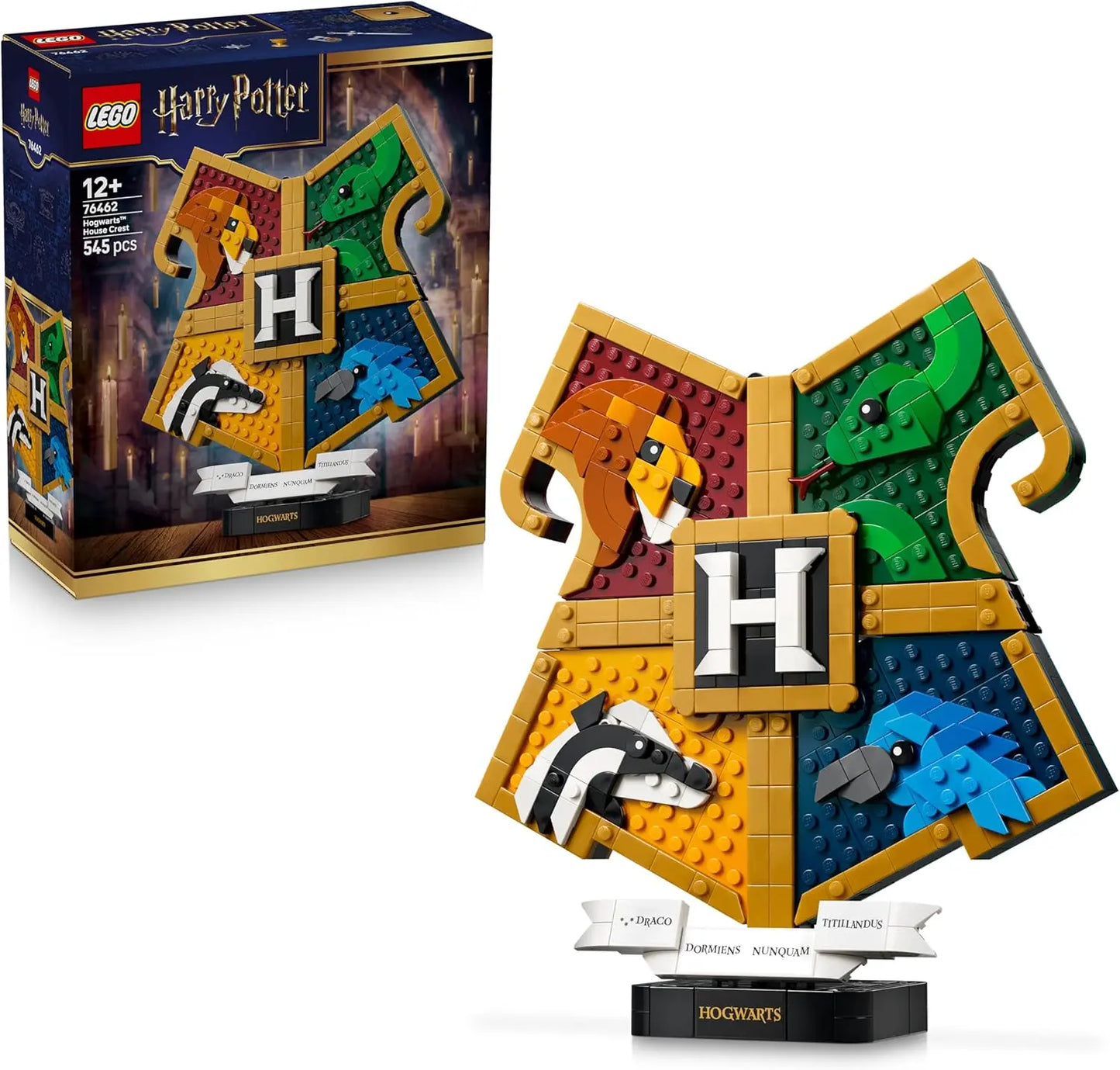 jouet LEGO Harry Potter 76462 — Le Blason des Maisons de Poudlard LEGO
