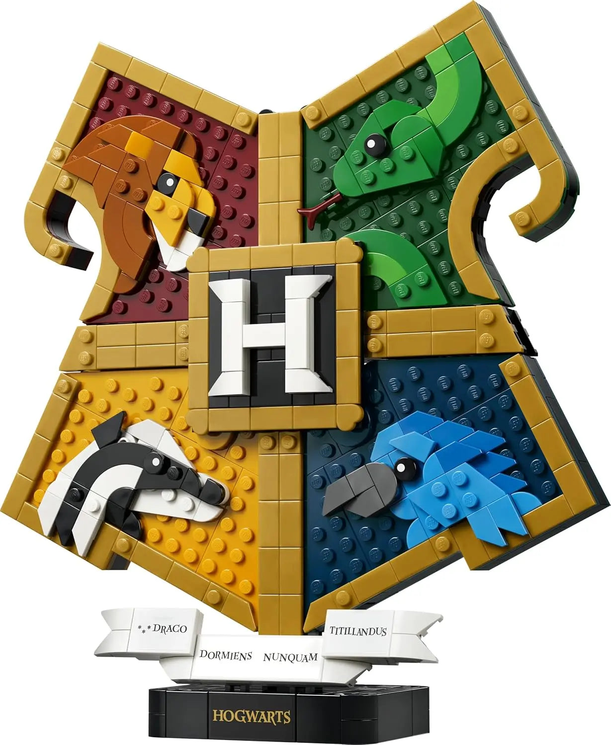 jouet LEGO Harry Potter 76462 — Le Blason des Maisons de Poudlard LEGO