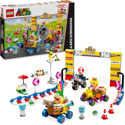 LEGO Super Mario : Mario Kart 72036 – Bébé Peach et Ensemble de Grand Prix - Jouets VoitLEGO Super Mario : Mario Kart – Bébé Peach et Ensemble de Grand Prix - Jouets Voiture et Moto avec Nintendo p TECIN HOLDING