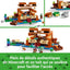 Jouets LEGO Minecraft La Maison de la Grenouille - Set de Construction avec Bateau LEGO
