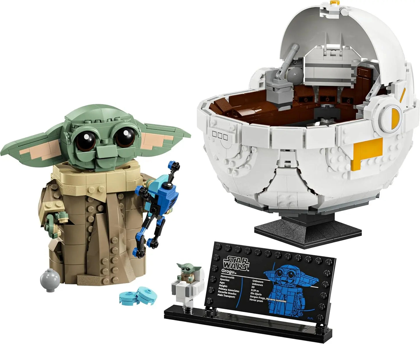 Jeux & Jouets LEGO Star Wars 75403 — Grogu et son Landau LEGO