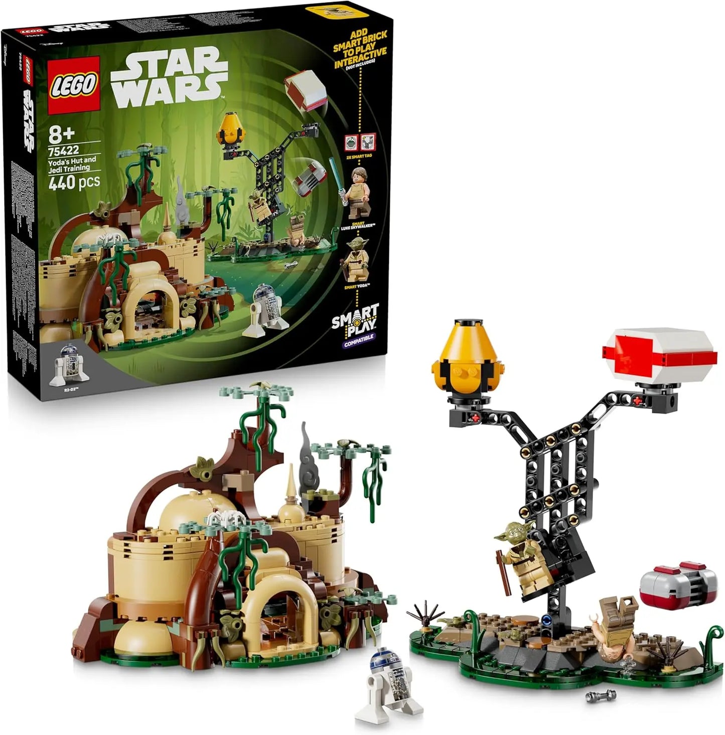 LEGO LEGO Star Wars 75422 – La Hutte de Yoda et l’Entraînement Jedi (SMART Play) – NEUF LEGO