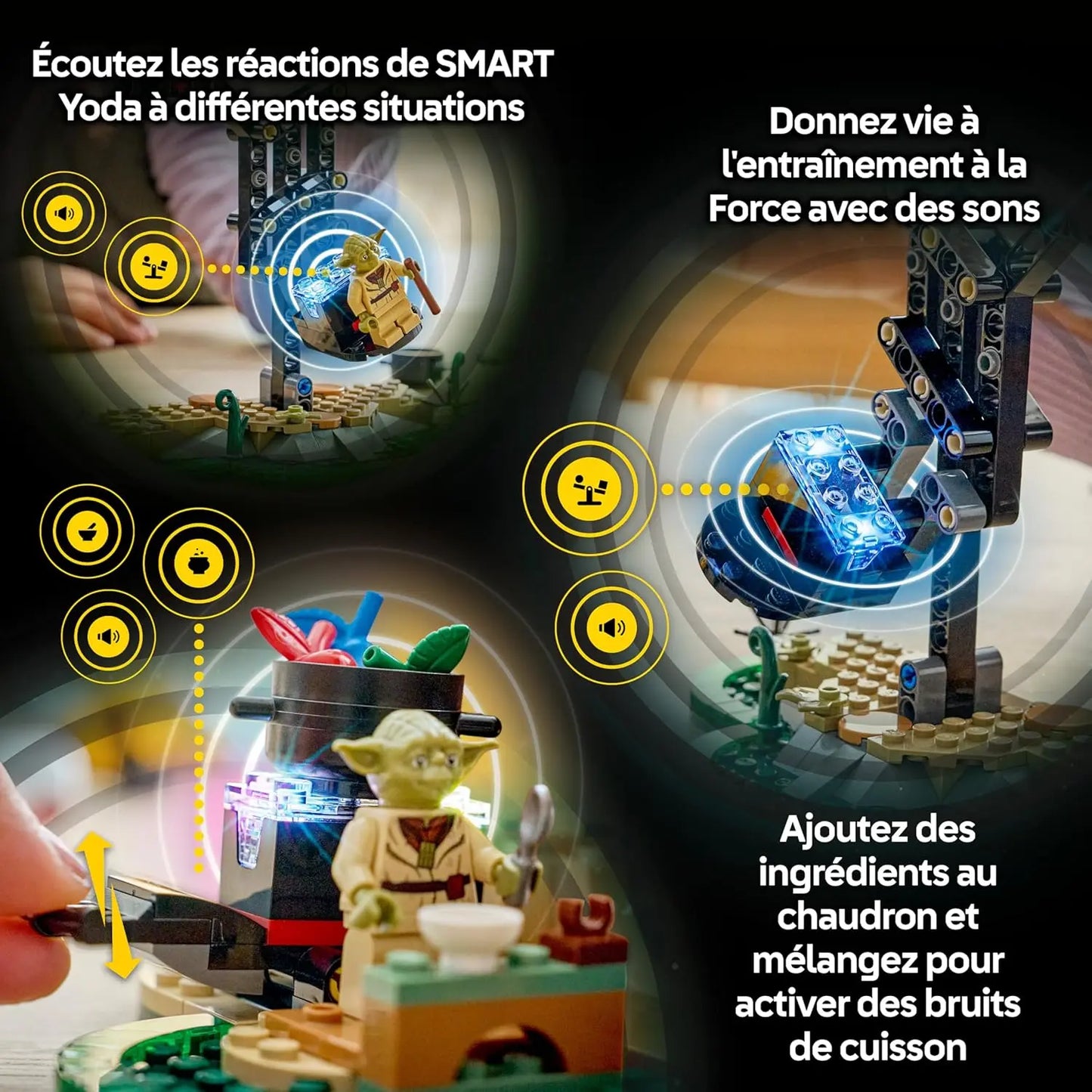 LEGO LEGO Star Wars 75422 – La Hutte de Yoda et l’Entraînement Jedi (SMART Play) – NEUF LEGO