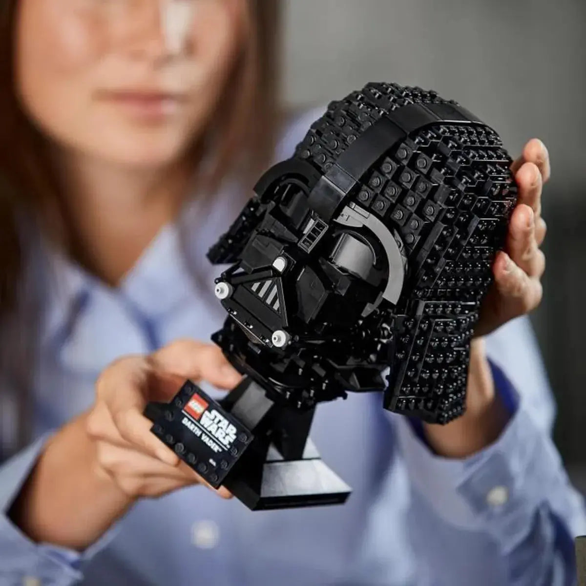 Figurines jouets LEGO Star Wars Le Casque de Dark Vador 75304 Cdiscount